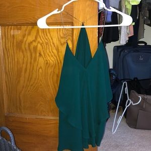 Charlotte Russe night out tank top; never worn!